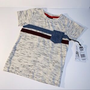 Boys 2T Pocket T-shirt gray